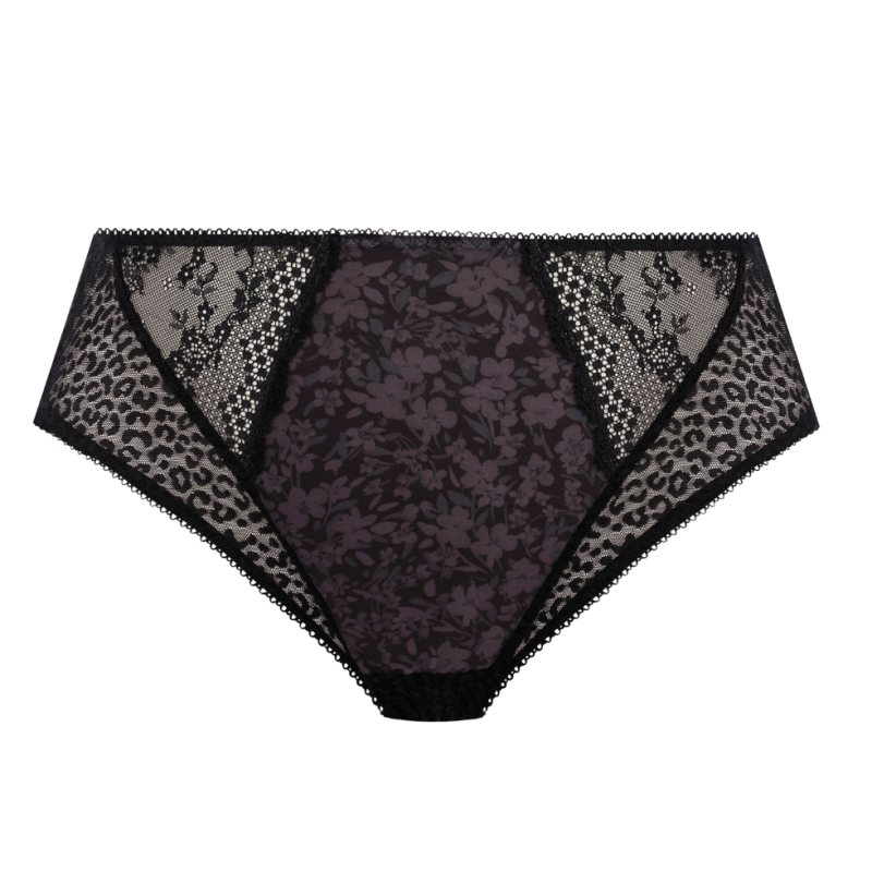 Slip Elomi Lucie Nero - Intimo Curvy Sgambato