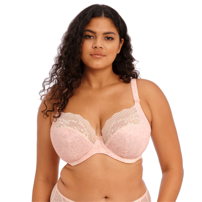 Reggiseno Plunge Elomi Lucie Pale Blush - Vestibilità Curvy