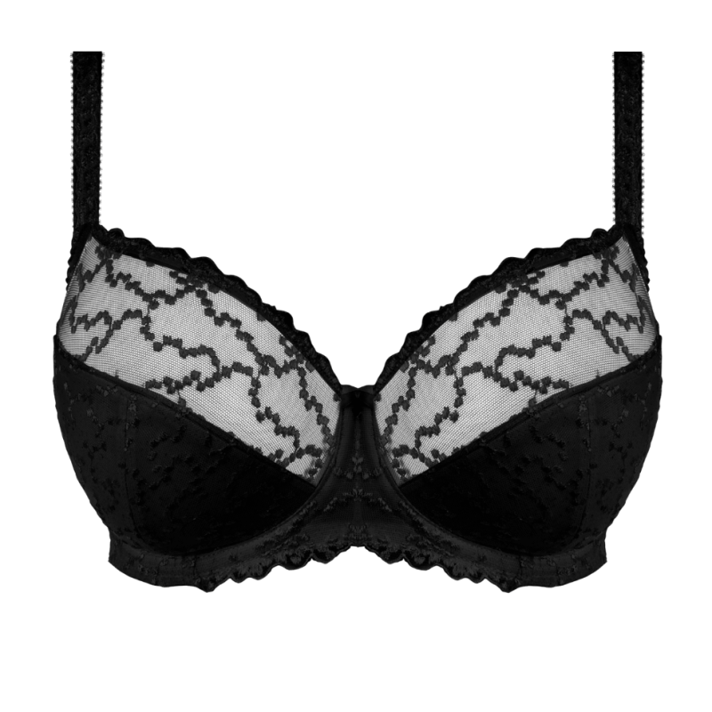 Reggiseno soft Ana nero di Fantasie