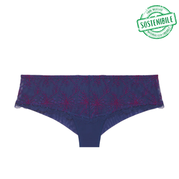 SP-1A2630-561- Shorty Singulière in pizzo - Midnight