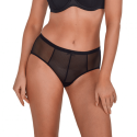 Slip Sonia in tulle a righe Gaia Lingerie