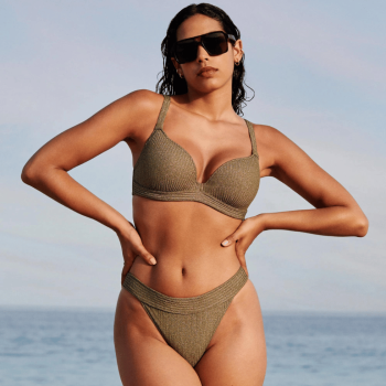 MJ-1006916GOO - Bikini due pezzi combinato con ferretto Tinjis - golden olive