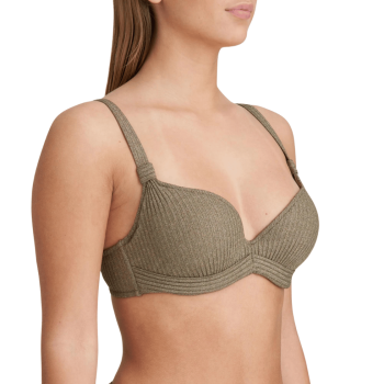 MJ-1006916GOO - Bikini due pezzi combinato con ferretto Tinjis - golden olive