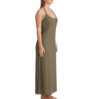 MJ-1006994GOO - Abito lungo Tinjis - golden olive