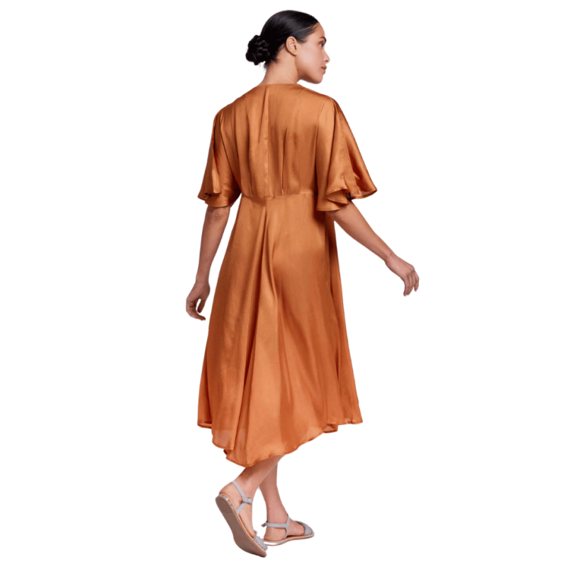 Abito ocra Dea di David