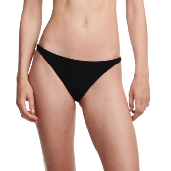 CL-C17T90-011-Slip bikini combinabile sgambato Emblem - nero