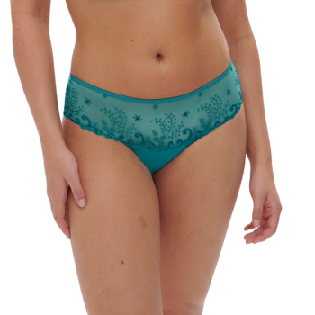 SP-12X630-665- Shorty Délice in pizzo - Bleu Atoll