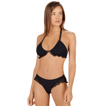 PDS-SG615058BLK- Bikini triangolo Maelys e brasiliana Alala - nero