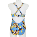 Costume intero azzurro multicolor Sunflair
