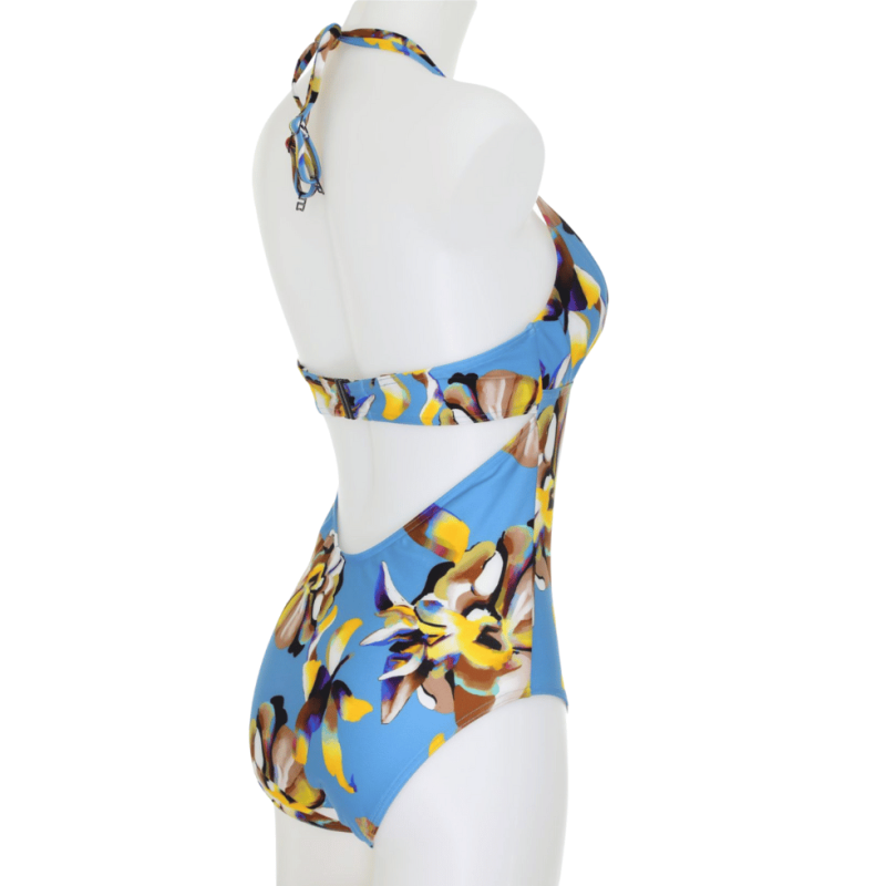 Costume intero azzurro multicolor Sunflair
