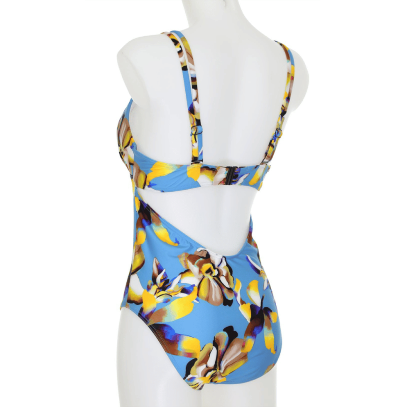 Costume intero azzurro multicolor Sunflair