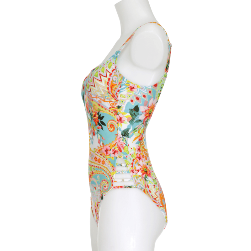 Costume intero floreale multicolor Sunflair
