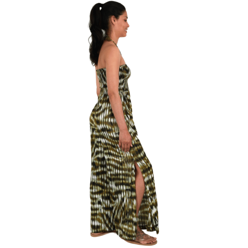 Tuta in viscosa verde militare Sunflair