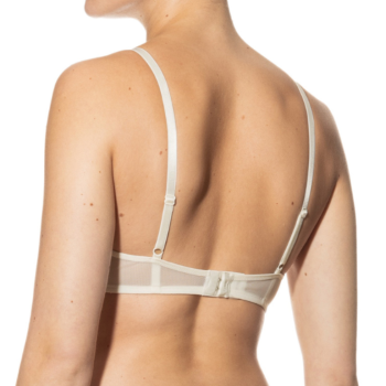 MEY-74644-005- Reggiseno soft a balconcino con ferretto serie Mysterious - Champagne