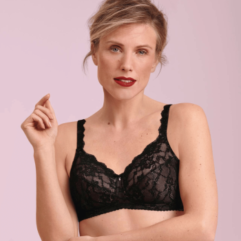 ANI4788X.001- Reggiseno Bobette per protesi senza ferretto - nero