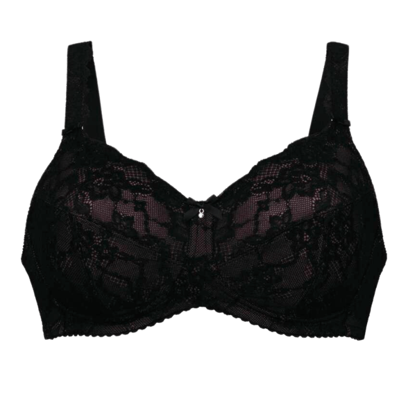 ANI4788X.001- Reggiseno Bobette per protesi senza ferretto - nero