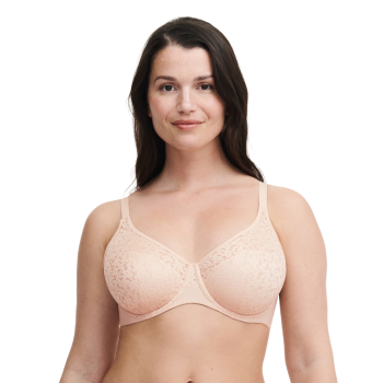 CL-C13F10-01N - Reggiseno minimizer Norah con pizzo - Beige dorè