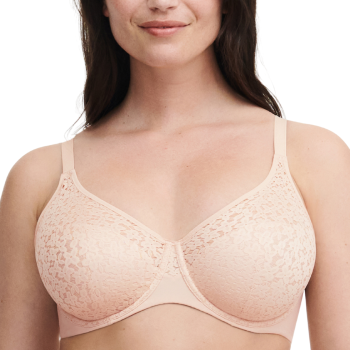 CL-C13F10-01N - Reggiseno minimizer Norah con pizzo - Beige dorè