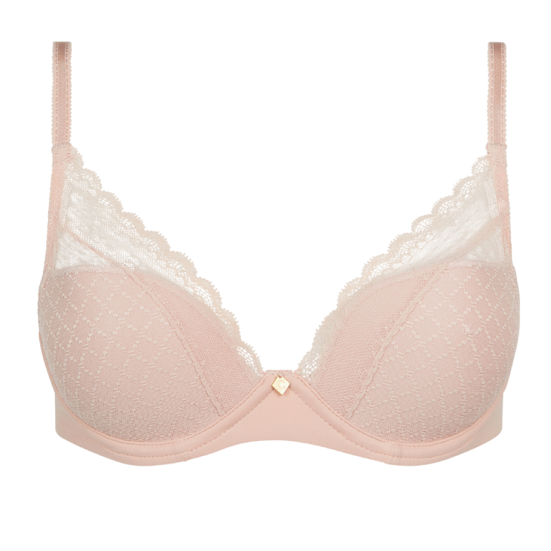 CL-C16MNA-0RG- Reggiseno coque Norah Chic con ferretto - Soft Pink