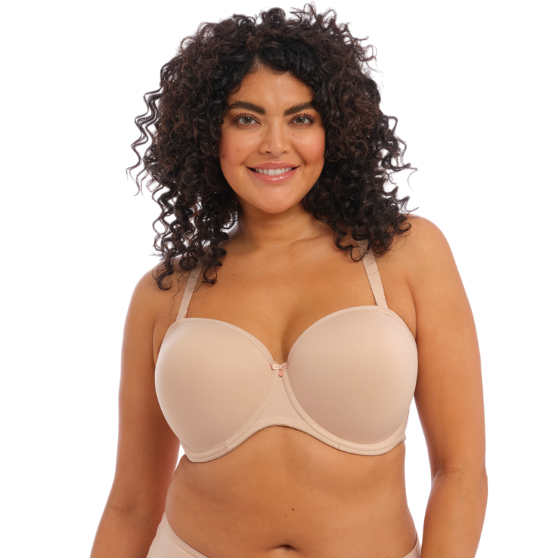 Reggiseno a fascia per seno grande in coppe differenziate Elomi Smooth