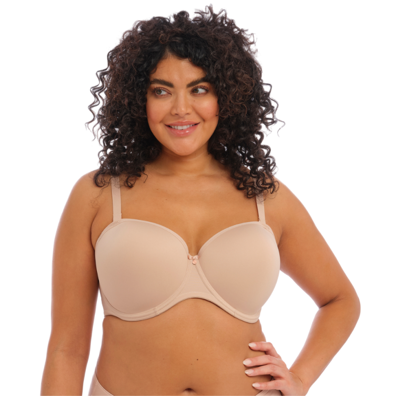 Reggiseno a Fascia Elomi Smooth Sahara | Sostegno fino a Coppa M