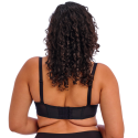 Reggiseno a Fascia Elomi Smooth Nero | Sostegno fino a Coppa M