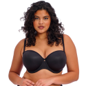 Reggiseno a Fascia Elomi Smooth Nero | Sostegno fino a Coppa M