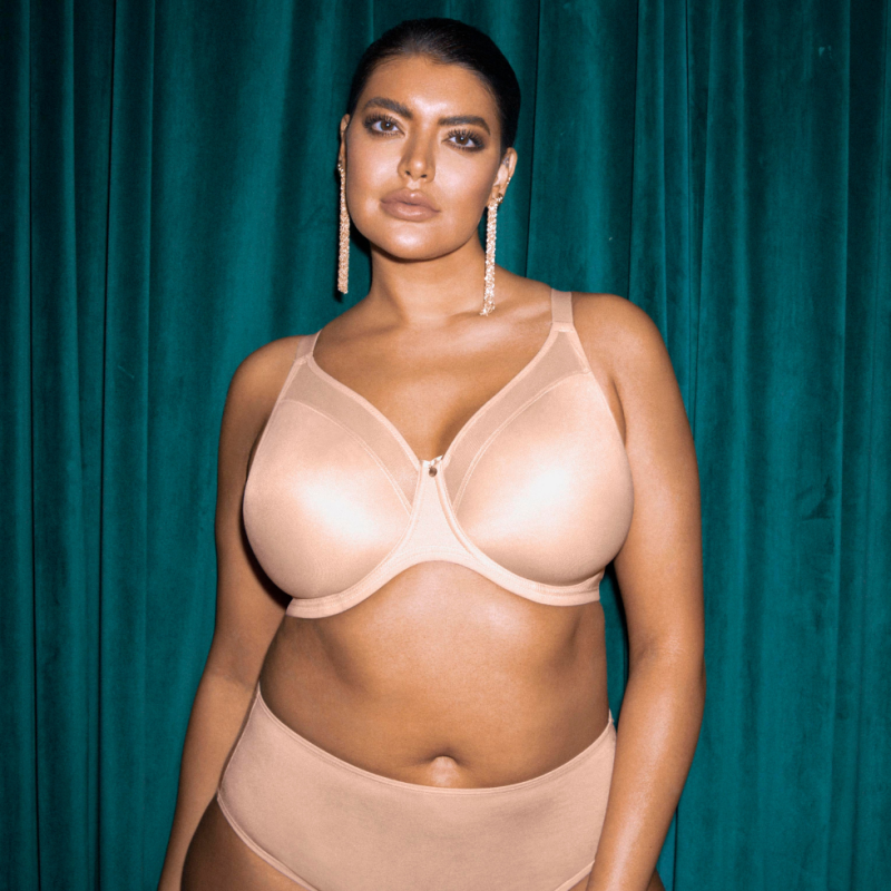 Reggiseno Elomi Smooth Sahara | Invisibile fino a Coppa M