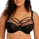 Reggiseno Elomi Sachi Nero | Effetto Strappy e Sostegno fino alla N