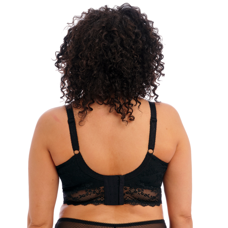 Bralette Elomi Charley nero  -Intimo Curvy