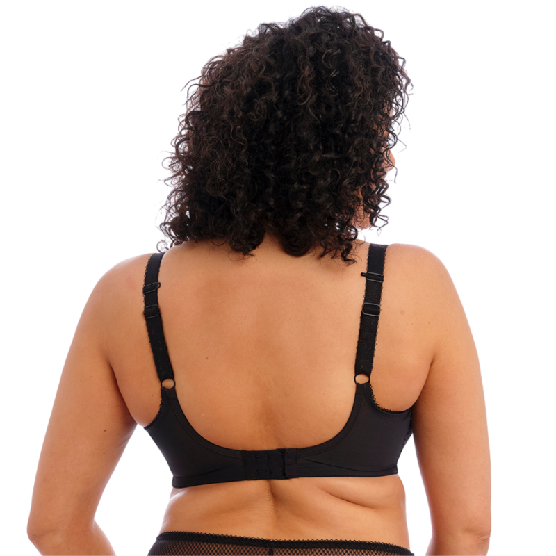 Reggiseno Plunge Elomi Charley Nero - Coppe Grandi