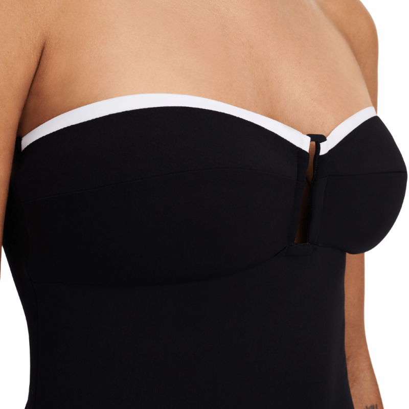 Intero a fascia nero Authentic Chantelle