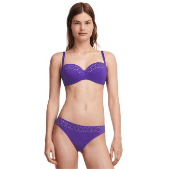 CL-C12OM5-0T1-Bikini due pezzi combinato a balconcino con ferretto Pure Solar - blue ultra violet