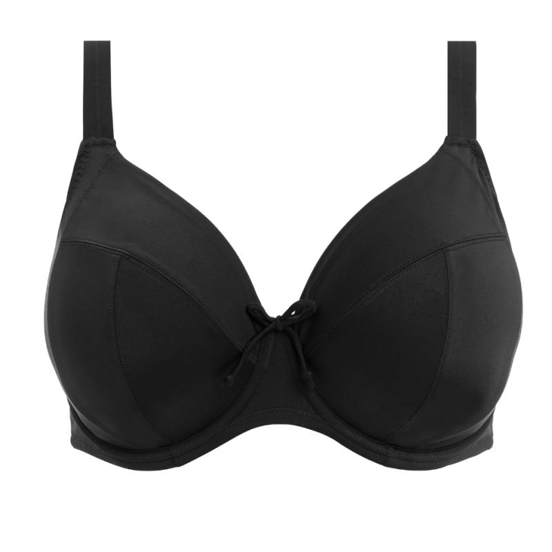 EL-ES7284BLK- Reggiseno bikini coppe grandi con ferretto Plain Sailing - nero