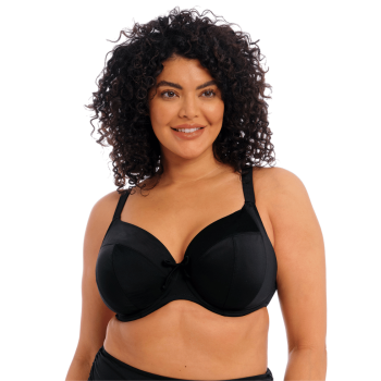 EL-ES7284BLK- Reggiseno bikini coppe grandi con ferretto Plain Sailing - nero