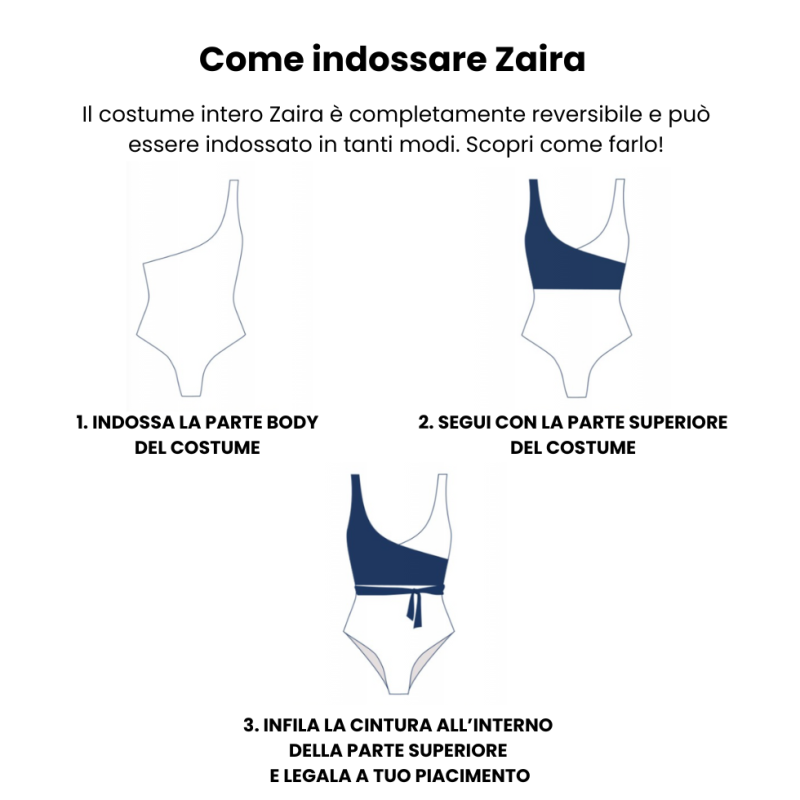 Costume Zaira nero animalier by David