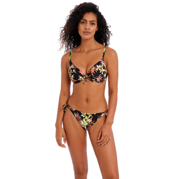 FL-AS204127MUI - Bikini due pezzi coppa spacer con ferretto Savanna Sunset - nero floreale