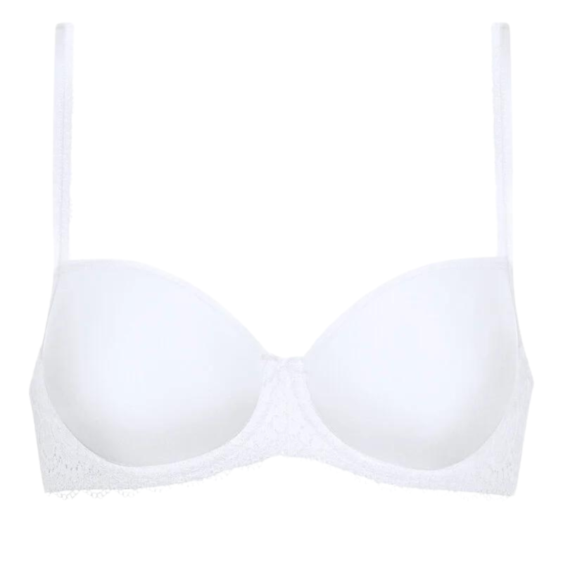 MEY-74801-001- Reggiseno preformato Spacer con ferretto Half Cup serie Amorous - bianco
