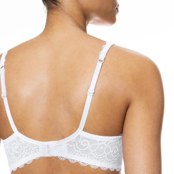 MEY-74801-001- Reggiseno preformato Spacer con ferretto Half Cup serie Amorous - bianco