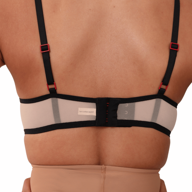 Reggiseno a balconcino soft con aperture Mata Hari Scandale Lingerie