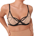 Reggiseno a balconcino soft con aperture Mata Hari Scandale Lingerie