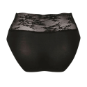 Slip vita alta con pizzo Essential Lace nero