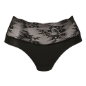 Slip vita alta con pizzo Essential Lace nero