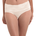 Slip vita alta con pizzo Essential Lace cristallo
