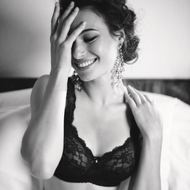 Reggiseno senza ferretto Bobette Rosa Faia nero