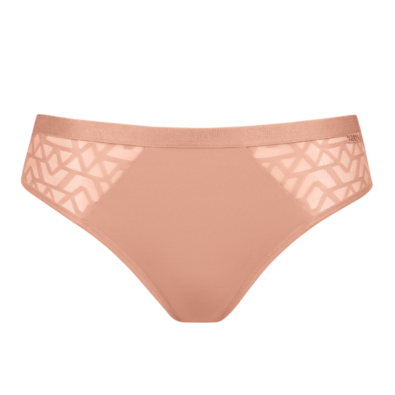 LIS-22334-RH- Slip in pizzo Opal - Rosa Polvere