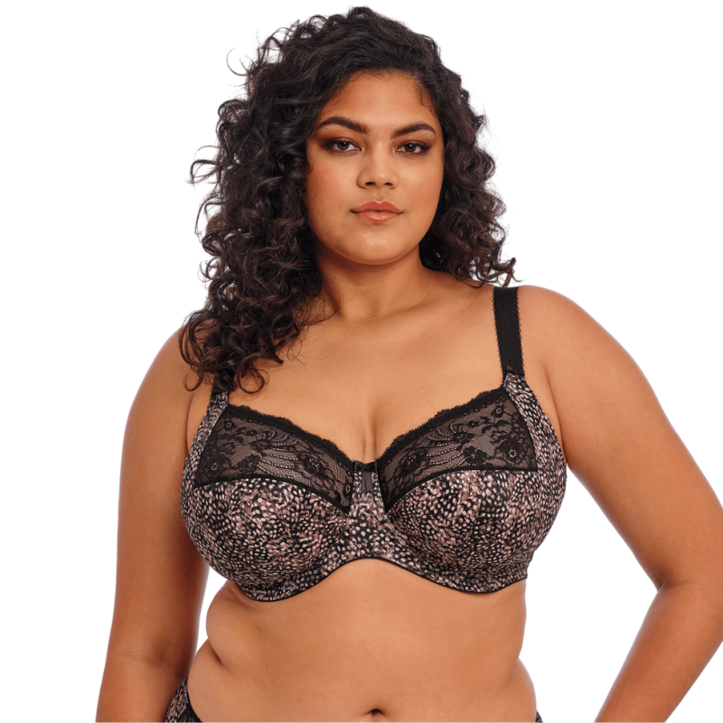 Reggiseno Elomi Morgan con ferretto Ebony | Sostegno Extra fino alla Coppa O