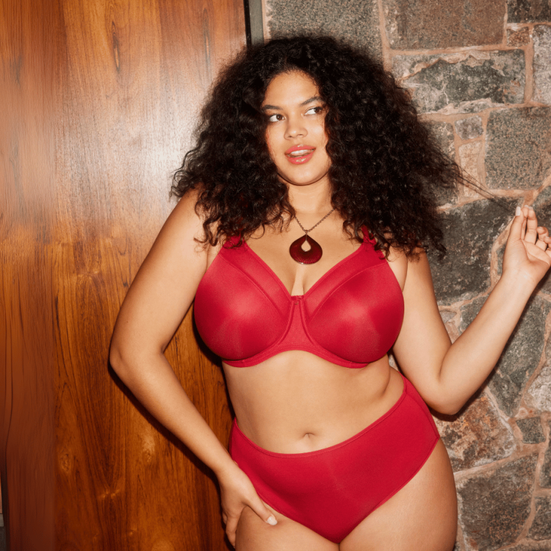 Reggiseno Elomi Smooth Haute Red | Invisibile fino a Coppa M