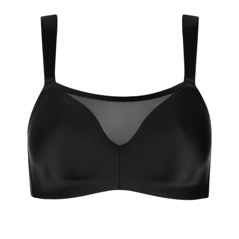 LIS-20368-02- Reggiseno Lifestyle senza ferretto con coppa preformata - nero