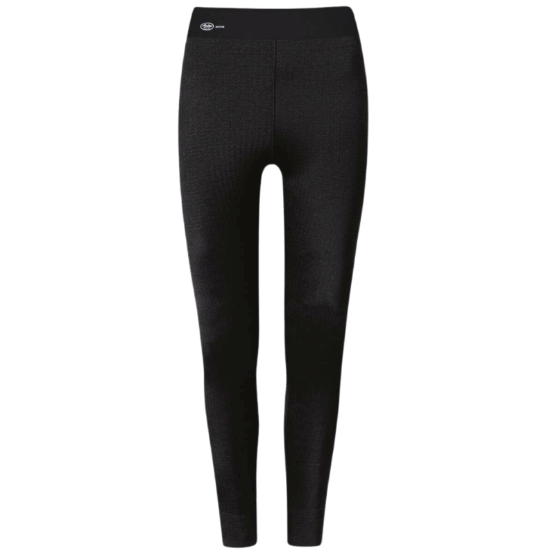 ANI1699.001 - Sport tights massage taglie forti - leggings magici linfodrenanti a compressione graduata con banda - nero